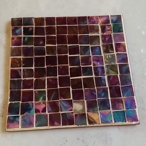 Stained Glass Set of 4 Coasters